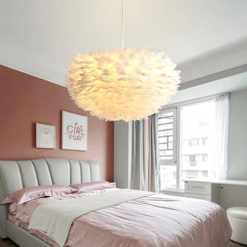 Oui Feather Lighting