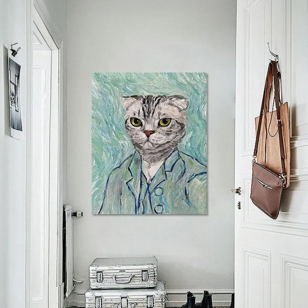 Bernie In A Suit Canvas