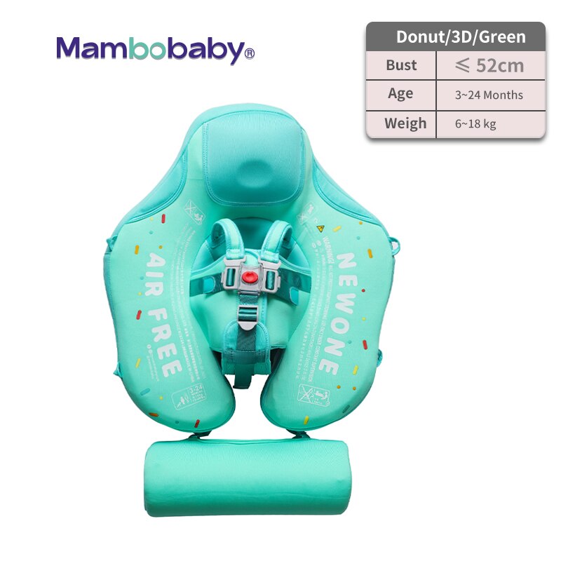 MAMBO™ BABY DONUT AIRLESS FLOAT RING WITH UPF50+ CANOPY