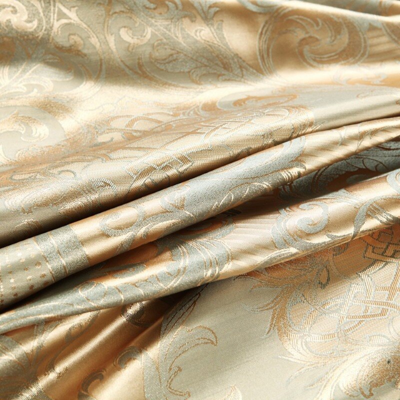 Bedding Set King Size Duvet Cover  Linen Queen Comforter Bed Gold Quilt Cover