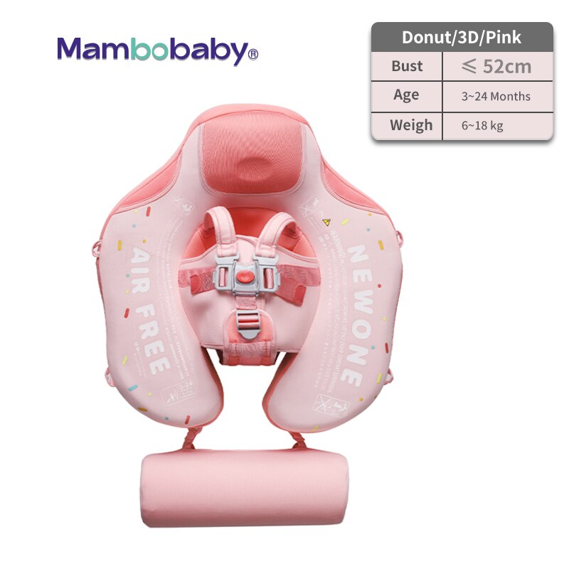 MAMBO™ BABY DONUT AIRLESS FLOAT RING WITH UPF50+ CANOPY