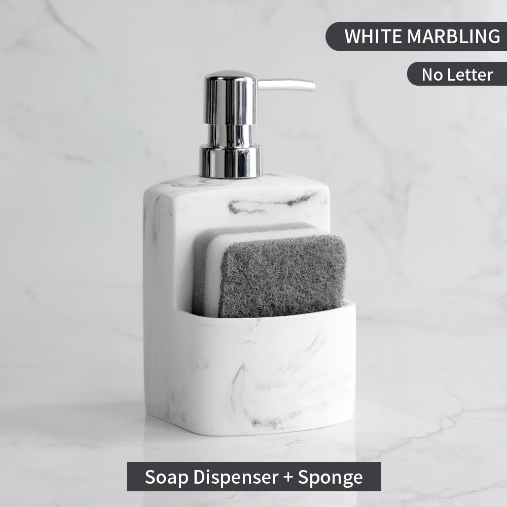 Koshe Soap Dispenser With Sponge Compartment