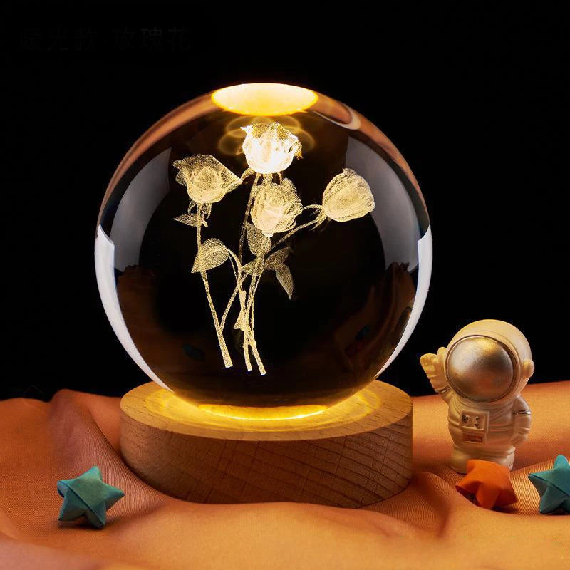 Rose Crystal Ball