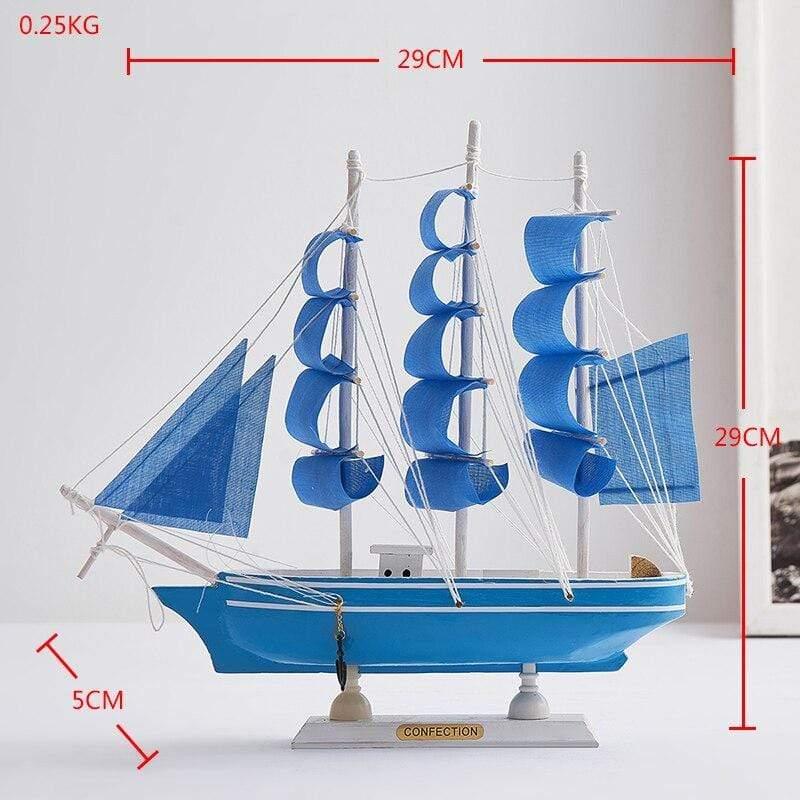 Shop 0 Blue Ship D Ahoy Ship Decor Mademoiselle Home Decor