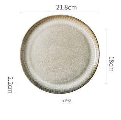Shop 127824003 Plate M Amano Dining Set Mademoiselle Home Decor