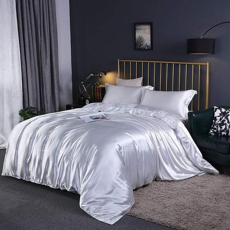 Shop 40601 White / Twin Anita Duvet Set Mademoiselle Home Decor