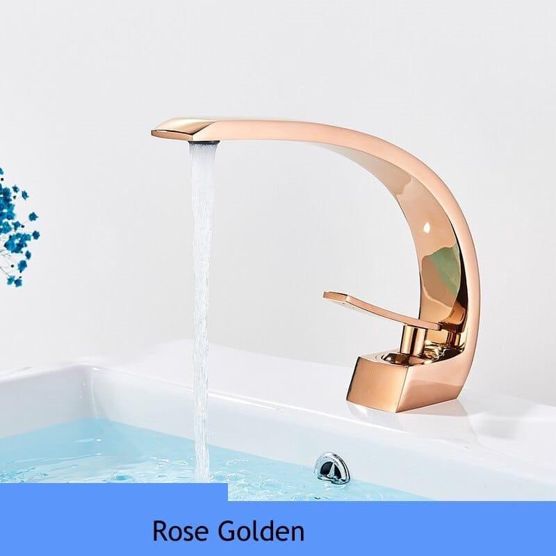 Shop 0 Rose Golden Aosta Faucet Mademoiselle Home Decor