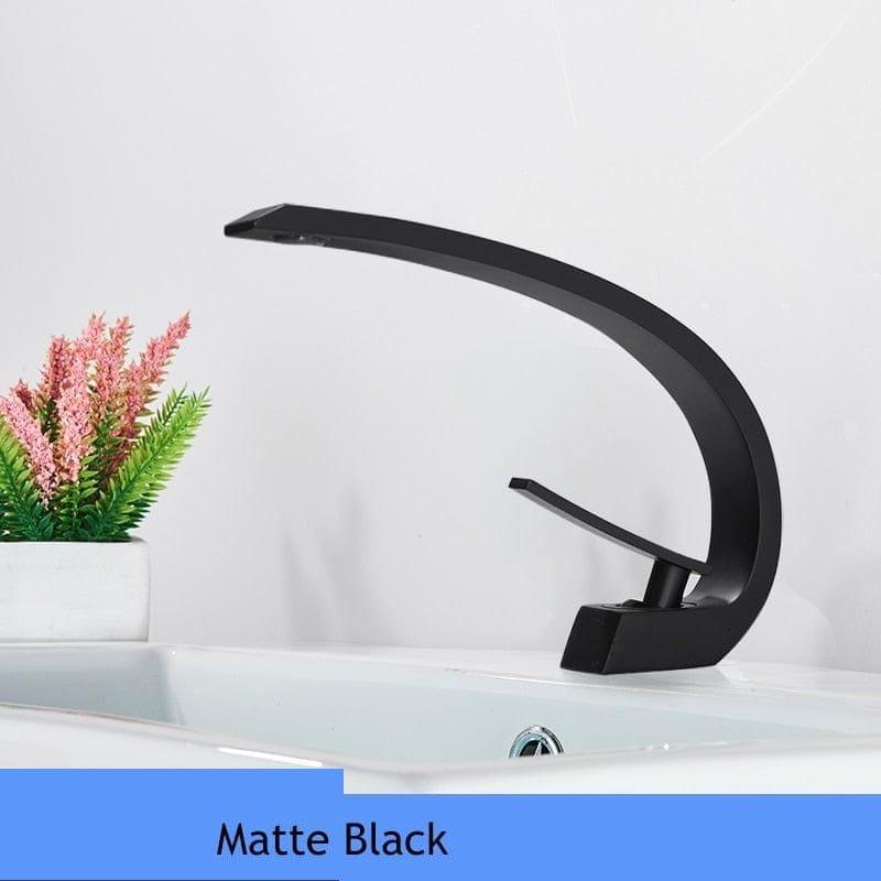 Shop 0 Matte Black Aosta Faucet Mademoiselle Home Decor