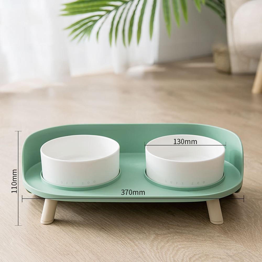 Shop 200003694 light green Baset Pet Bowl Mademoiselle Home Decor