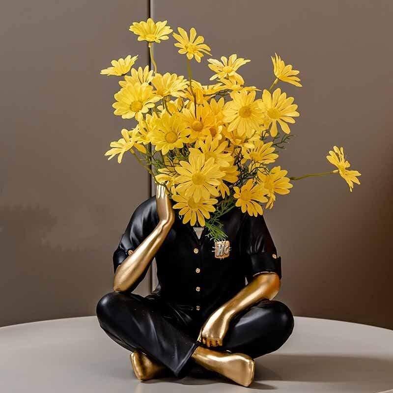 Shop 0 Nordic Home Decor Crafts Figure Statue Living Room Office Desktop Decoration Vase Sculpture  Modern Creative Ornaments Gifts Mademoiselle Home Decor