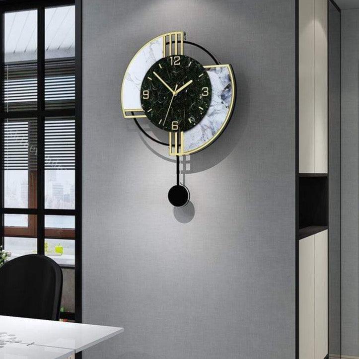 Shop 0 MEISD Acrylic Wall Clock Modern Design Wall Decor Watch Creative Double Needles Home Decoration Horloge Murale Free Shipping Mademoiselle Home Decor