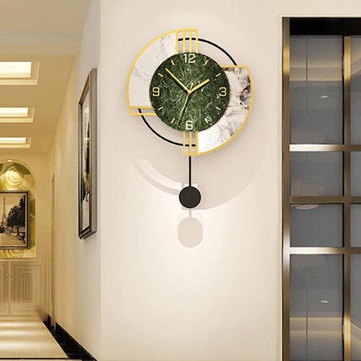 Shop 0 MEISD Acrylic Wall Clock Modern Design Wall Decor Watch Creative Double Needles Home Decoration Horloge Murale Free Shipping Mademoiselle Home Decor