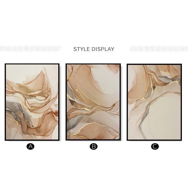 Shop 0 60x90cm No frame / 3Pcs Beverly Canvas Mademoiselle Home Decor