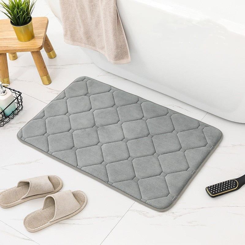 Shop 0 Grey / Small Bisou Bath Mat Mademoiselle Home Decor