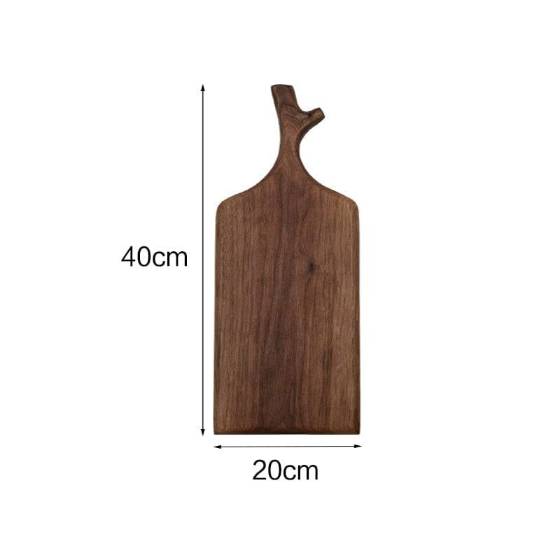 Shop 0 40x20 Black Walnut Wood Cutting Board Solid Wood Creative Whole Wood Bread Tray Fruit Chopping Board Kitchen Wooden Board kitchen tool Mademoiselle Home Decor