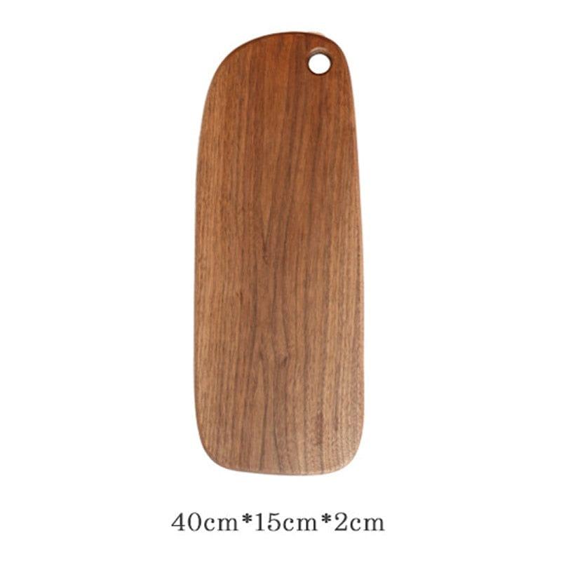 Shop 0 40x15x2 Black Walnut Wood Cutting Board Solid Wood Creative Whole Wood Bread Tray Fruit Chopping Board Kitchen Wooden Board kitchen tool Mademoiselle Home Decor