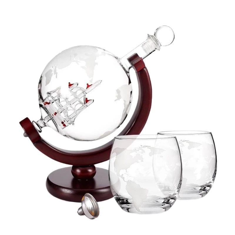 Shop 0 China / 2 cup set NANCIHUI glass wine set whiskey decanter crystal glass vodka spirit dispenser bar party interior decoration art glassware 2021 Mademoiselle Home Decor