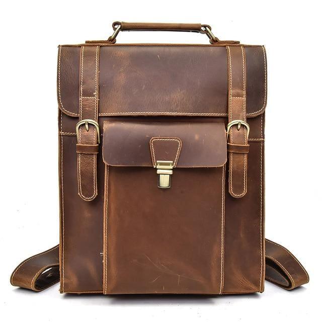 Shop Brown Callile Backpack Mademoiselle Home Decor