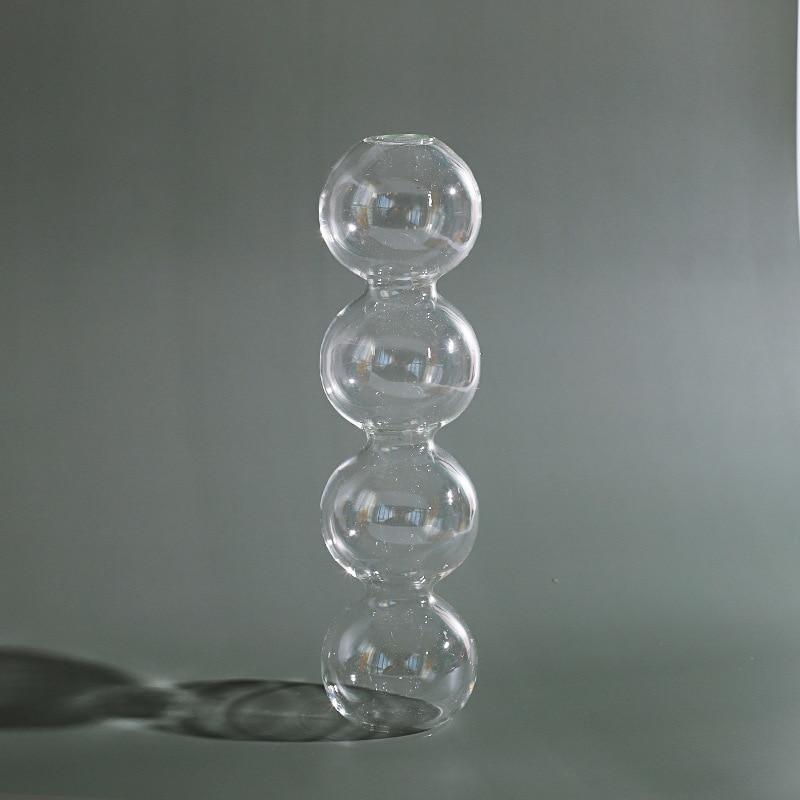 Shop 0 Clear 4bubble Canaria Glass Vases Mademoiselle Home Decor