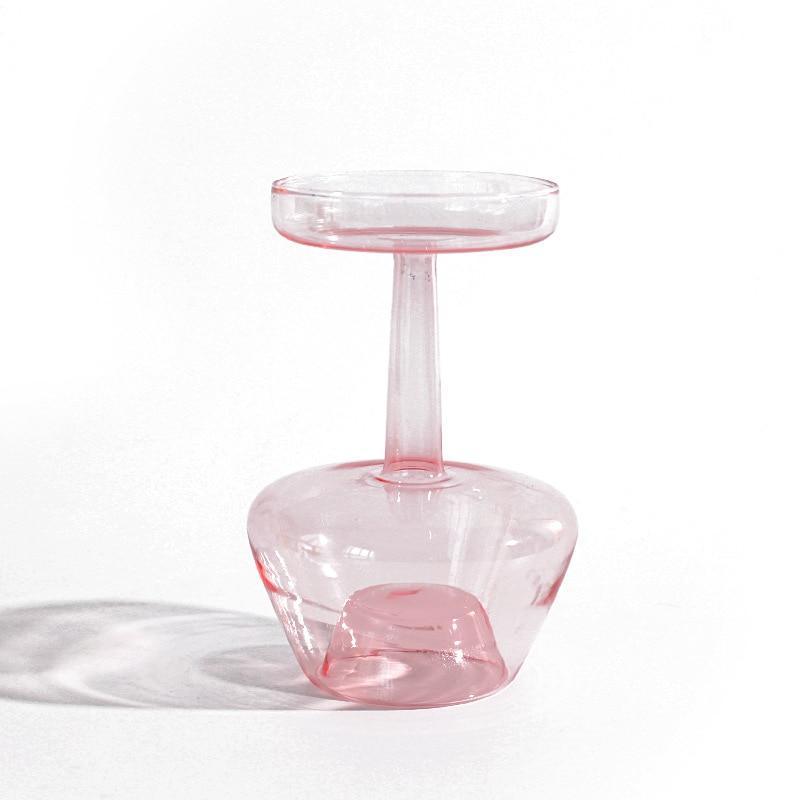Shop 0 pink Lamp Canaria Glass Vases Mademoiselle Home Decor