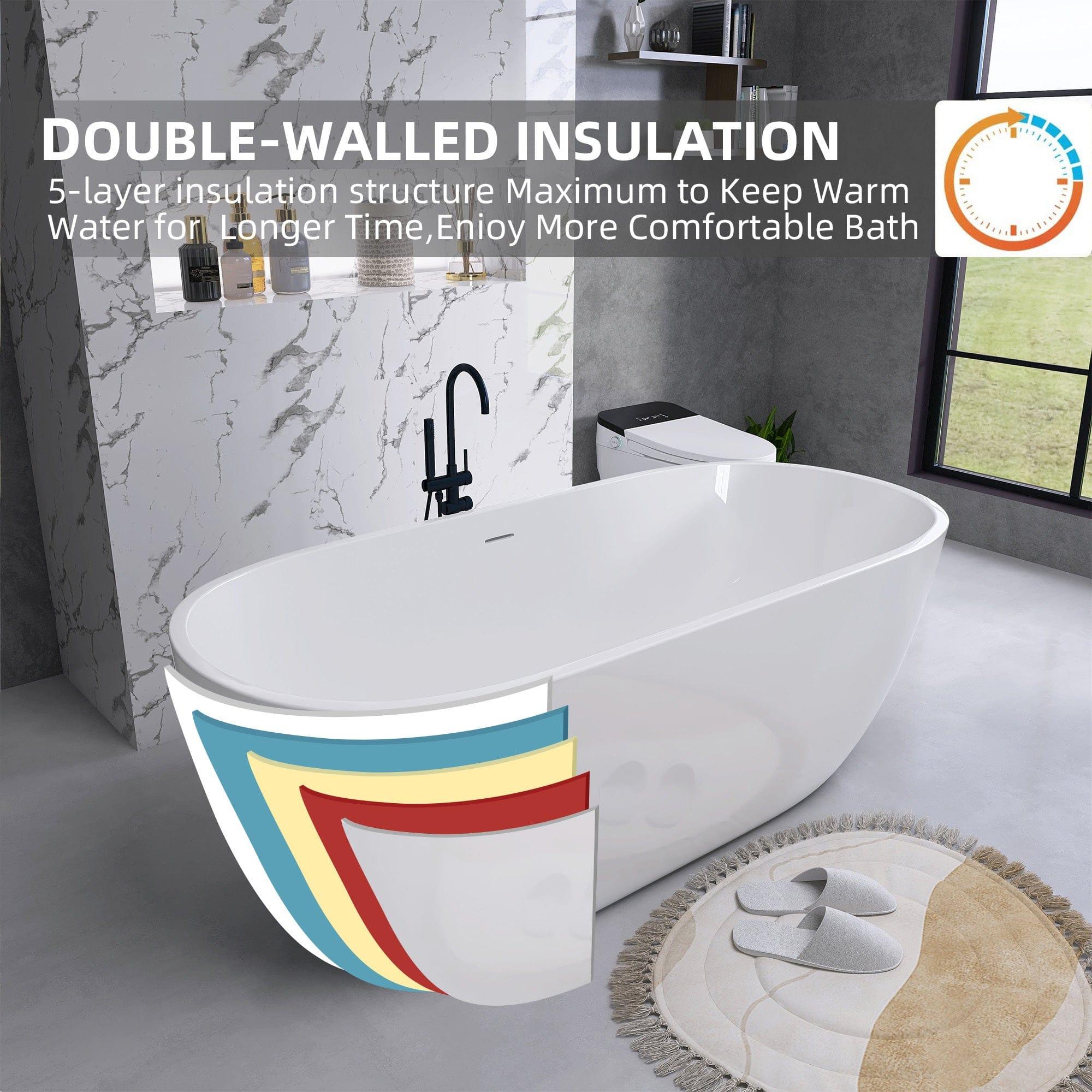 Shop Caracalla Bathtub Mademoiselle Home Decor