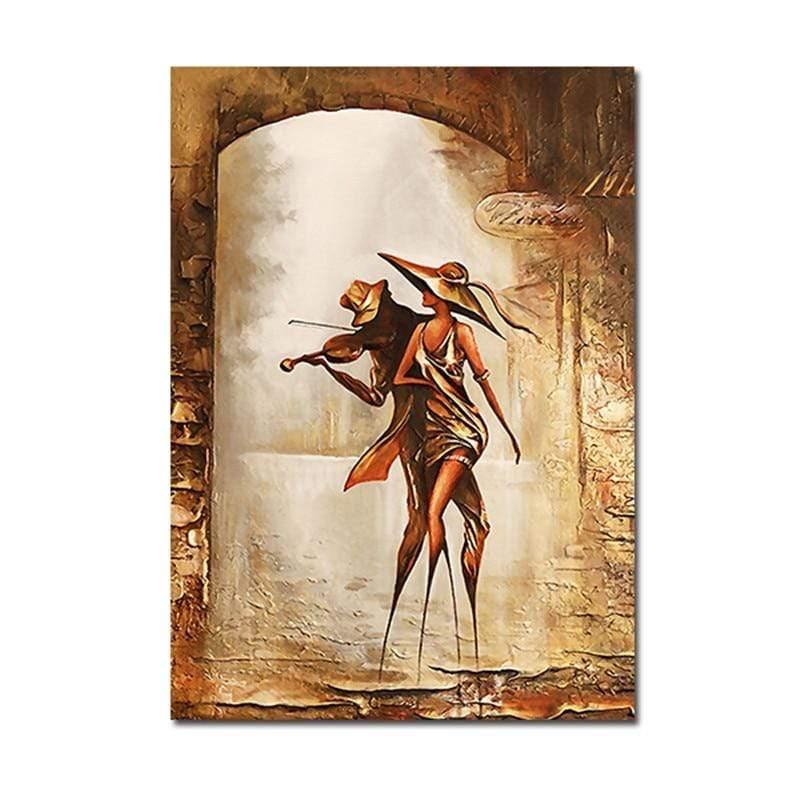 Shop 0 30X40cm Unframed / CW00698-B Celeste Canvas Mademoiselle Home Decor