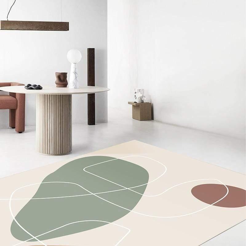 Shop 0 Non-slip Floor Mat Kid Room Soft Bedside Carpet Nordic Art Carpets For Living Room Home Decoration Abstract Rug Bathroom Bedroom Mademoiselle Home Decor