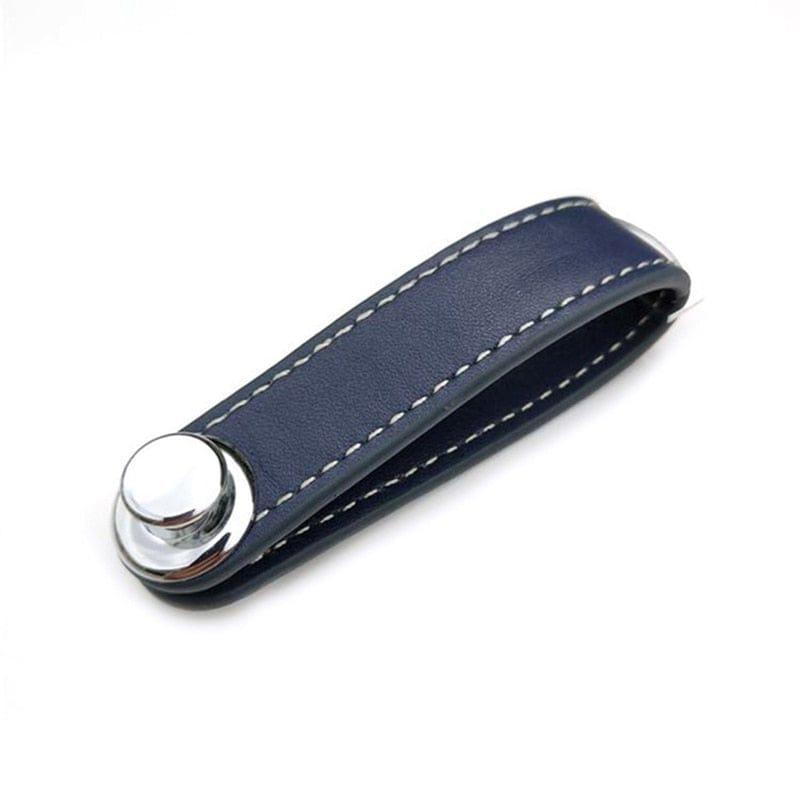 Shop 0 blue Fashion Leather Car Key Pouch Storage Case Wallet Holder  Key Wallet Ring Collector Housekeeper EDC Pocket Key Organizer Smart Mademoiselle Home Decor