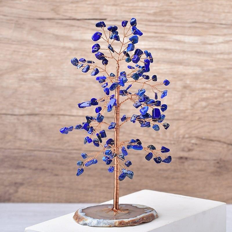 Shop 0 Lazuli / 1 piece Natural Amethyst Rose Quartz Tree of Life Rock Mineral Location Theory Reiki Healing Decora Home Tion DIY Gift MineralDecoration Mademoiselle Home Decor