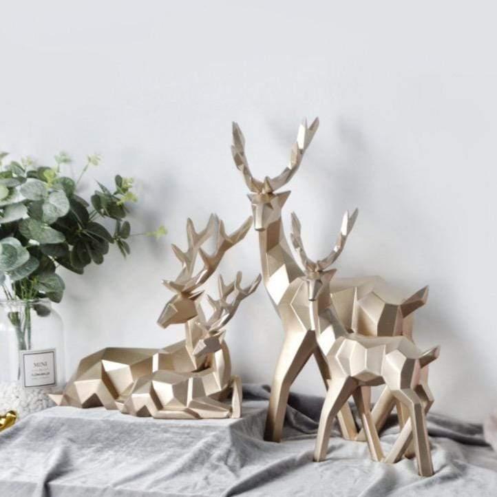 Shop 200044142 Deer Sculpture Mademoiselle Home Decor