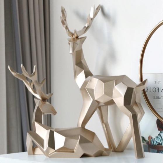 Shop 200044142 Deer Sculpture Mademoiselle Home Decor