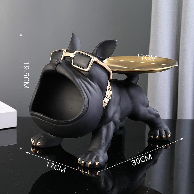 Shop 0 black Dog Organiser Mademoiselle Home Decor