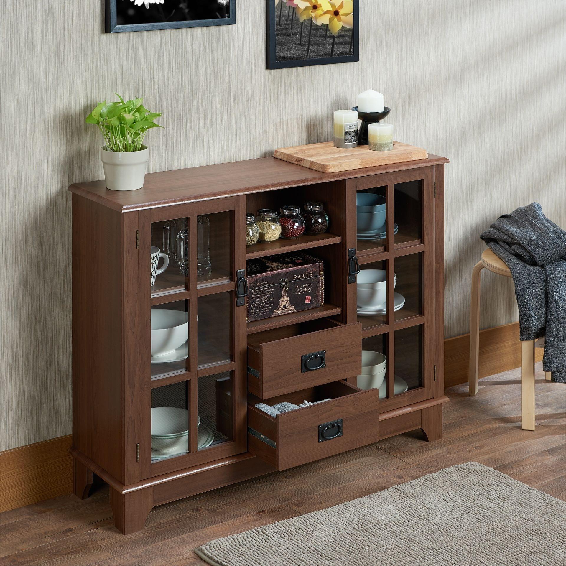 Shop ACME Dubbs Console Table in Walnut 97324 Mademoiselle Home Decor