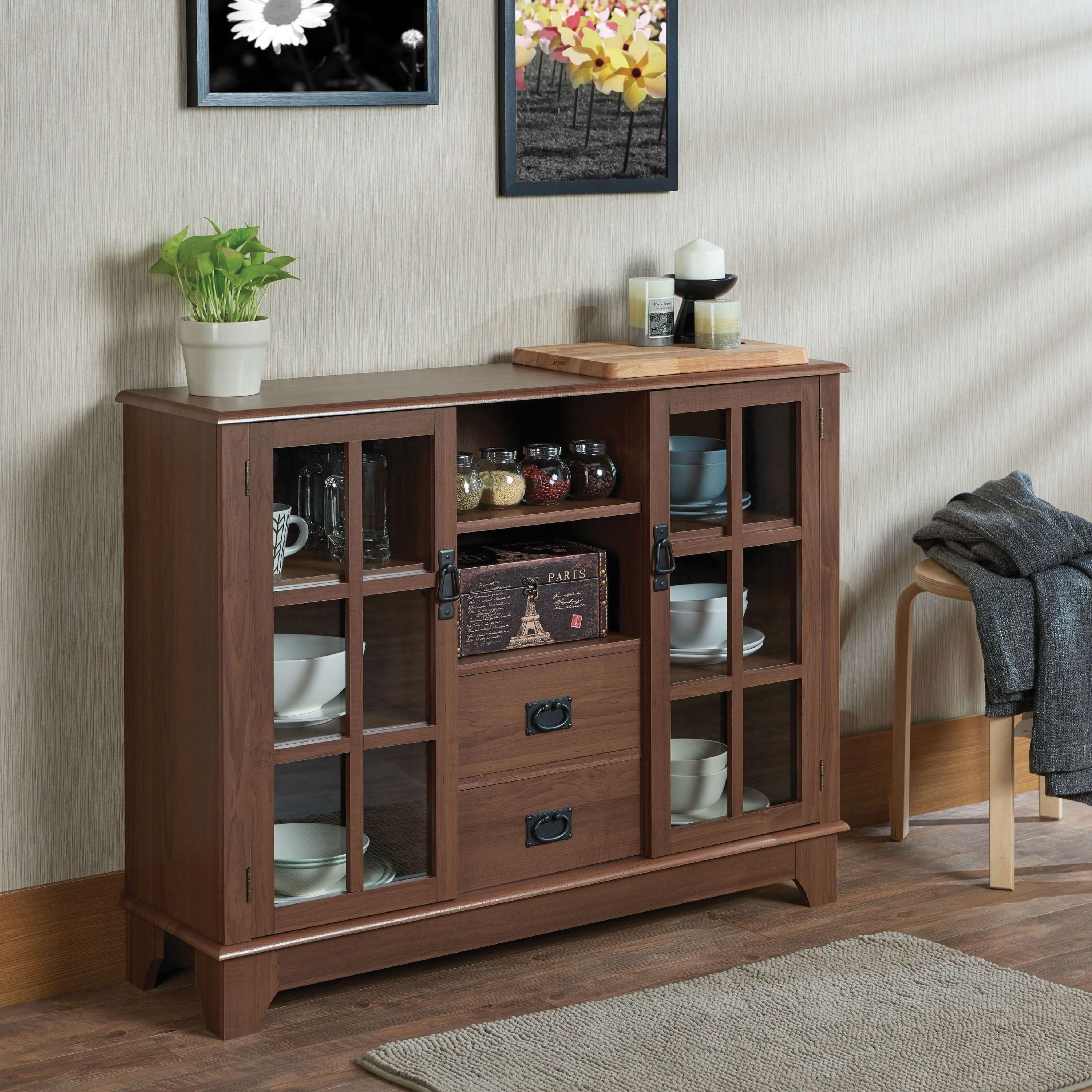 Shop ACME Dubbs Console Table in Walnut 97324 Mademoiselle Home Decor