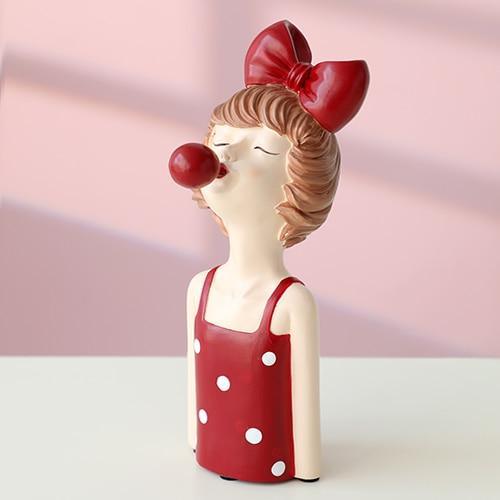 Shop 200044142 Red Emma Sculpture Mademoiselle Home Decor