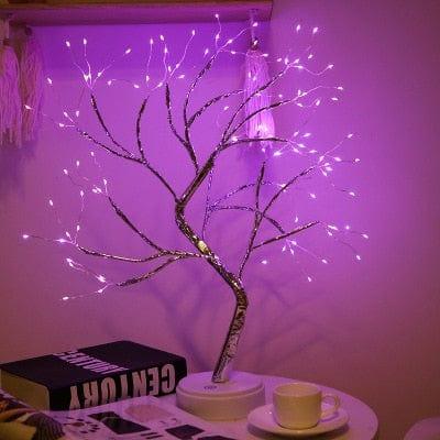 Shop 0 108LED pink Faye Tree Lamp Mademoiselle Home Decor