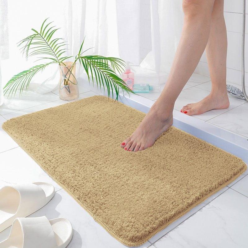 Shop 0 Beige / Small Fleur Bath Mat Mademoiselle Home Decor