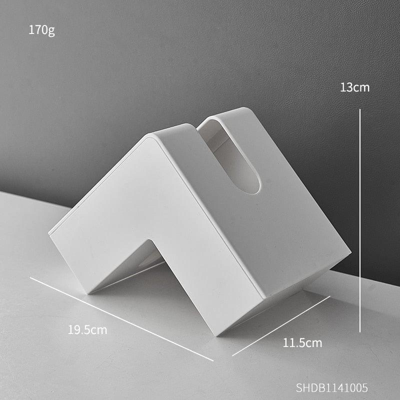 Shop 0 White Tissue Box Holder Toilet Paper Holder Living Room Decoration Bathroom Toilet Paper Holder Car Tissue Holder Kitchen Home Storage Mademoiselle Home Decor