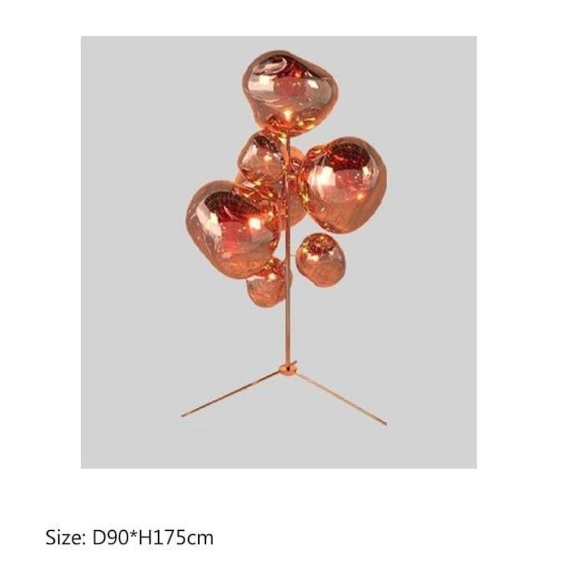 Shop 0 Rose gold / White light Gianno Floor Lamp Mademoiselle Home Decor