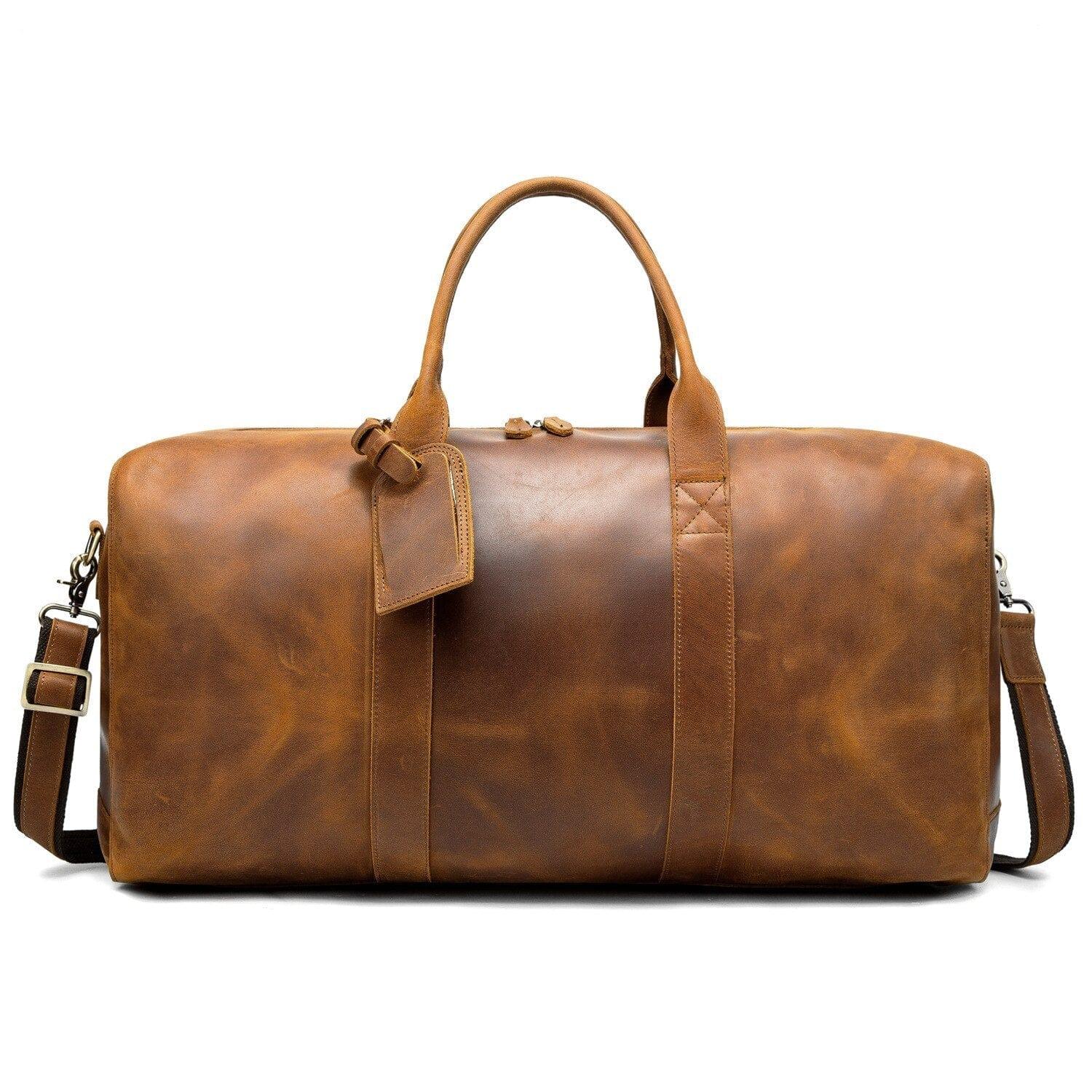 Shop 0 Hanley Leather Duffel Bag Mademoiselle Home Decor