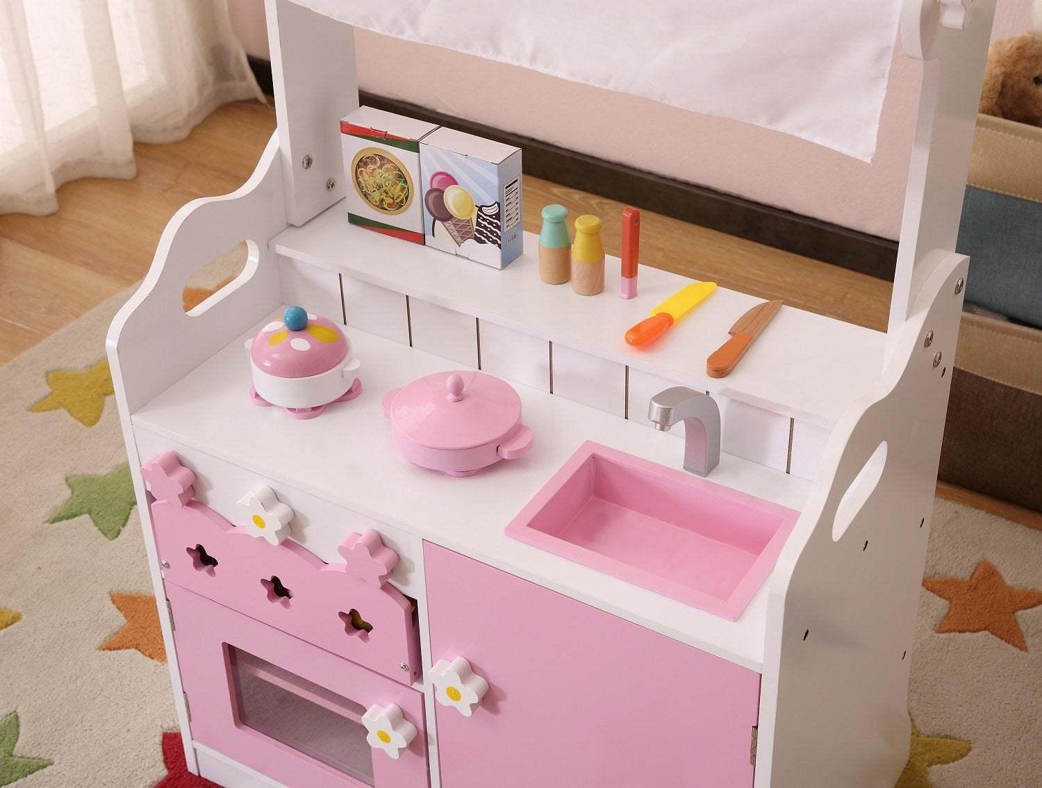 Shop Harper Kitchen and Market Stall Playset Mademoiselle Home Decor