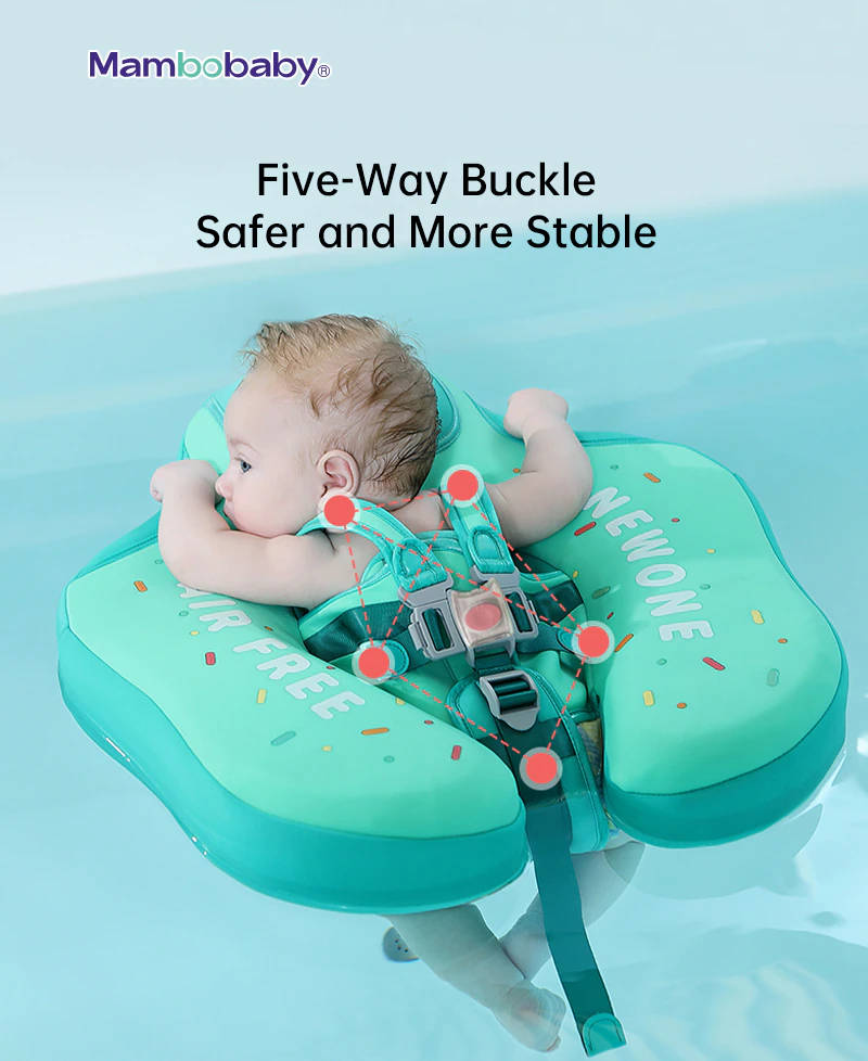 MAMBO™ BABY DONUT AIRLESS FLOAT RING WITH UPF50+ CANOPY