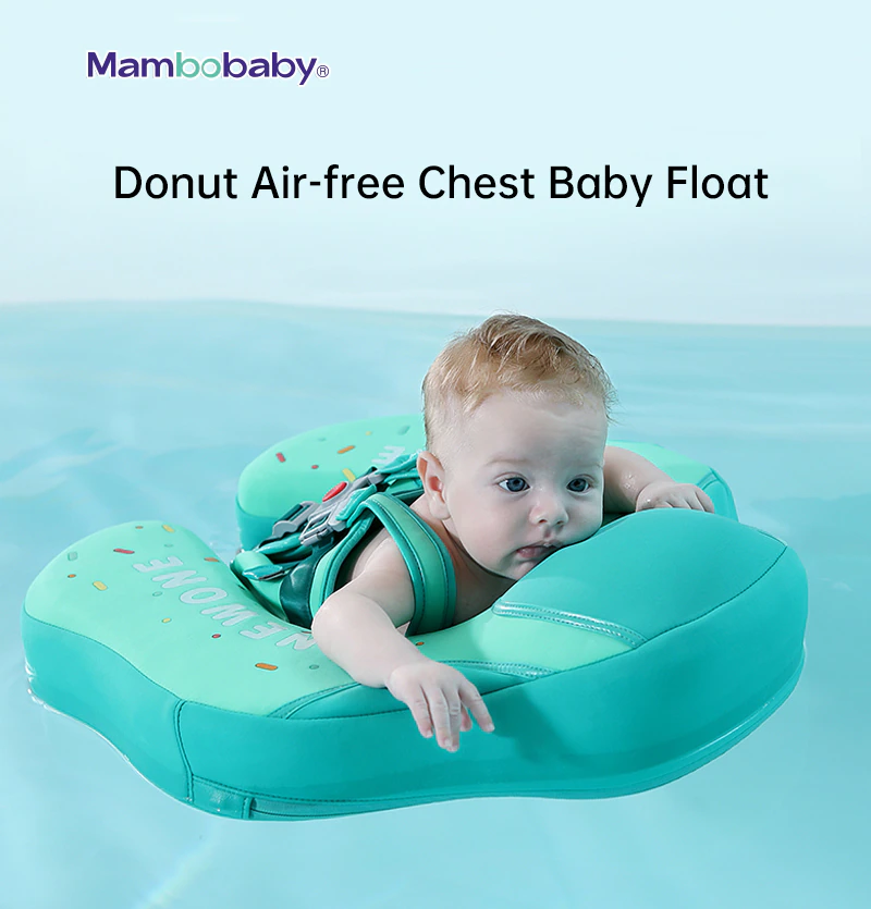 MAMBO™ BABY DONUT AIRLESS FLOAT RING WITH UPF50+ CANOPY