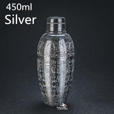 Shop 0 F 550ml/850ml Engraving Stainless Steel Cocktail Boston Bar Shaker Bar Tools Mademoiselle Home Decor