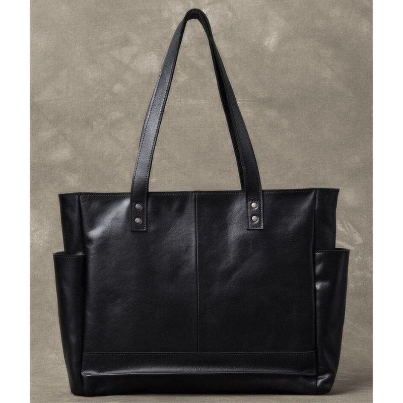 Shop 0 Black Kamana Tote Bag Mademoiselle Home Decor