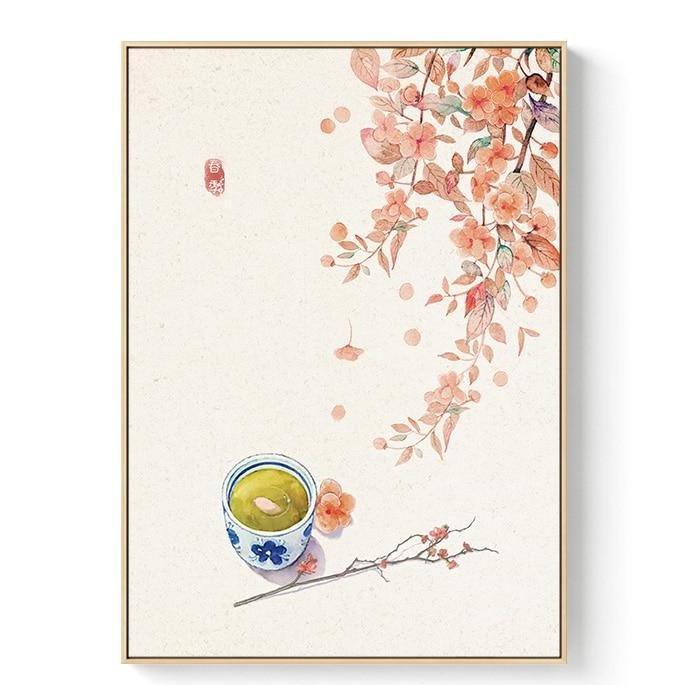 Shop 1704 45x60cm (No frame) / C Kansai Canvas Mademoiselle Home Decor