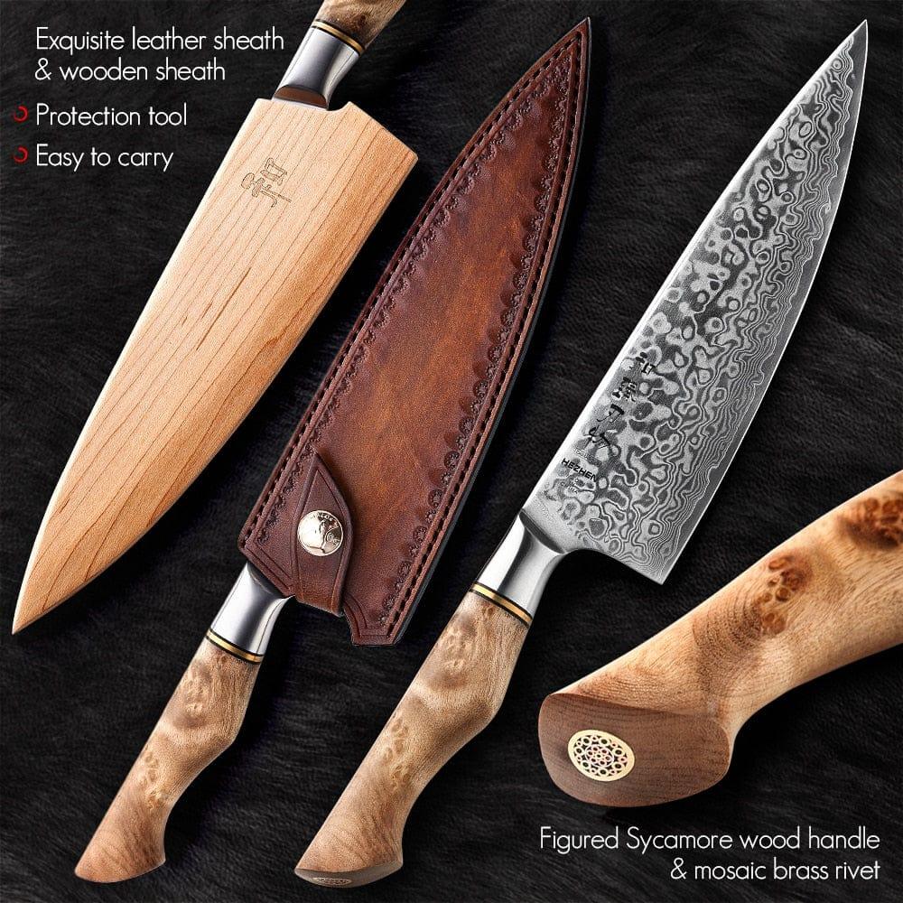 Shop 0 HEZHEN 8.3 Professional Chef Knife 67 Layers Damascus Steel Cook Tools Razor Sharp Japanese Core Blade Kitchen Accessories Mademoiselle Home Decor