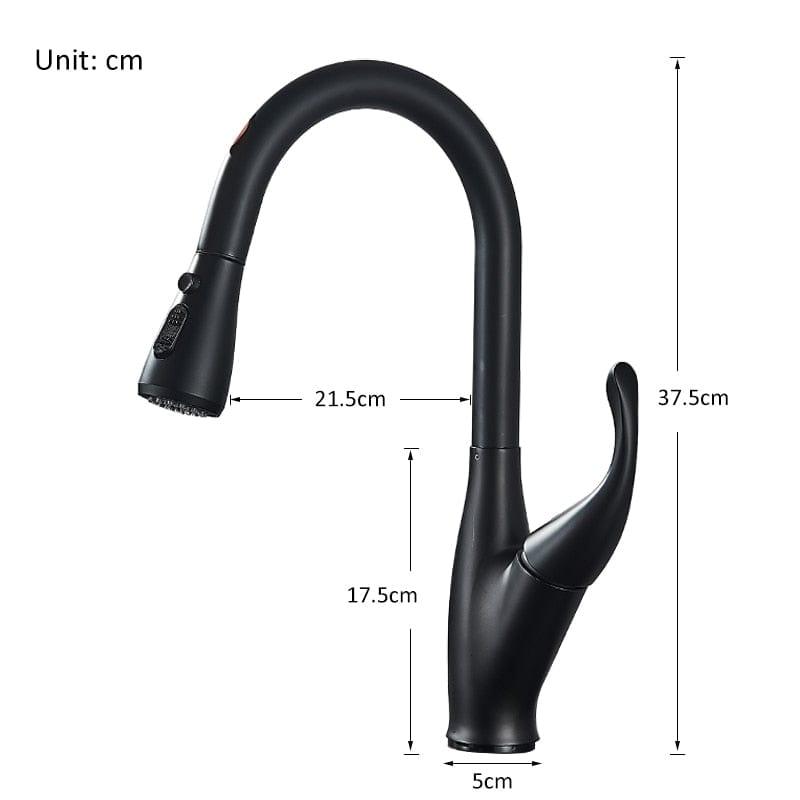 Shop 0 Matte Black Touch Sensor Kitchen Faucets Sensitive Smart Touch Control Faucet Mixer Tap Touch Control Smart Kitchen Sink Taps Mademoiselle Home Decor