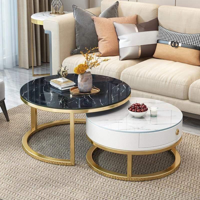 Shop 0 black/ white/ gold Lofoten Table Mademoiselle Home Decor