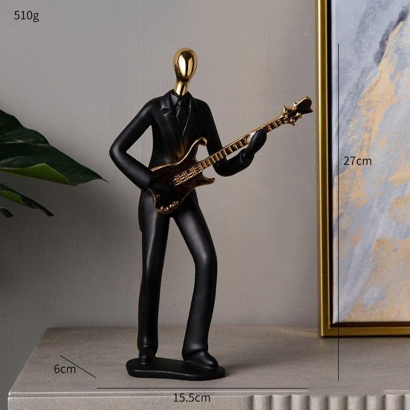 Shop 0 Guitarist-gold Luis Decor Mademoiselle Home Decor